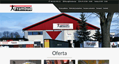 Desktop Screenshot of frambud.pl